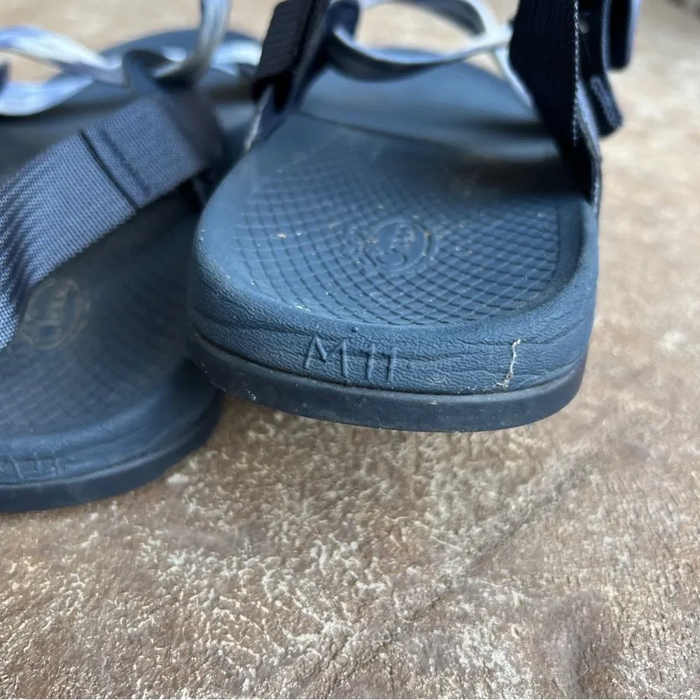 Chaco Men’s Sandal Low Down Blue White Sz 11